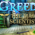 Greed: The Mad Scientist Logo